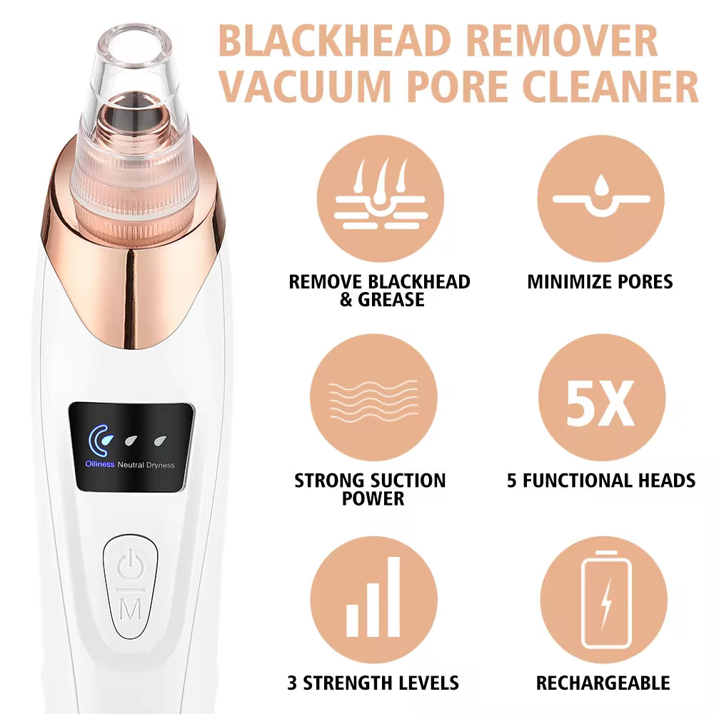 Species ABFA Electric Blackhead Remover Vacuum 